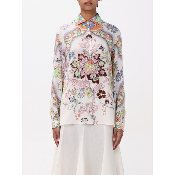 Etro Shirt Woman Yellow Cream